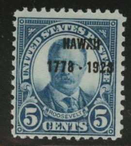 USA Scott 648 MNH** Hawaii Territory Overprint CV$20