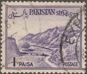 Pakistan, stamp, Scott# 129, used, single stamp,  #129