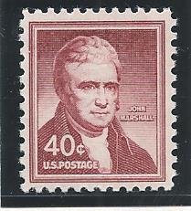 US Cat # 1050, J. Marshall, M-NH*-