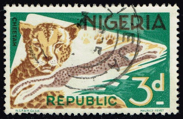 Nigeria #260 Cheetah; Used (2.00)