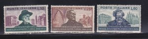 Italy 594-596 Set MH Verdi, Composer