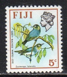 Fiji 309 - Mint-NH - 5c Gray-backed White Eyes (1971) (cv $0.55)