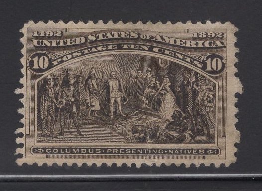 US Stamp Scott #237 Unused NO GUM SCV $90