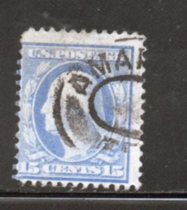 Scott #   382  USED  single
