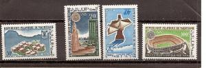 Mauritania 221-224 MNH