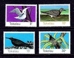 Tokelau Is 57-60 MNH 1977 Birds  #2