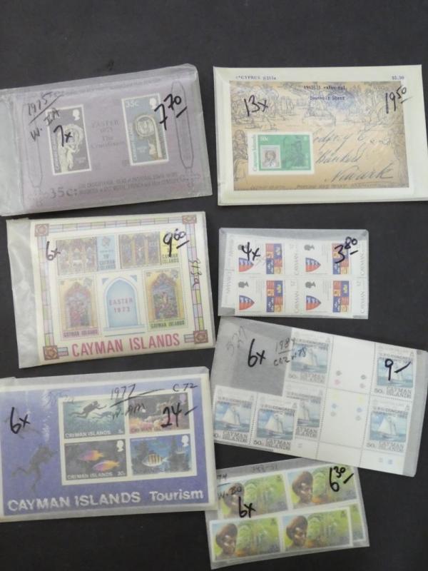 EDW1949SELL : CAYMAN Beautiful collection of ALL CPLT VF MNH sets & S/s Cat