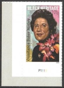 U.S.#5830 Constance Baker Motley 68c PNS, MNH. P# P1111