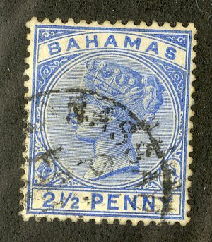 BAHAMAS 28 USED SCV $3.00 BIN $1.25 ROYALTY