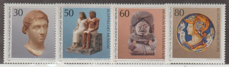 Germany Scott #9N488-9N491 Berlin Stamps - Mint NH Set