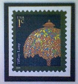 United States, Scott #3749A, used(o), 2008, Tiffany Lamp, 1¢