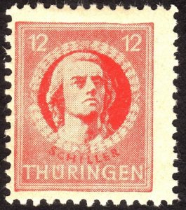 1945, Germany, Soviet Occupation of Thuringia, MNH, Sc 16N6