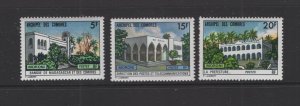 Comoros Islands #111-13  (1973 Marconi Buildings set) VFMNH CV $2.80