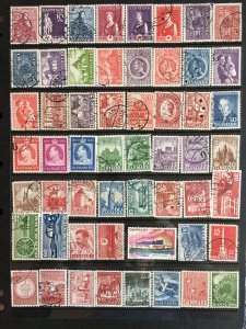 Denmark m/u collection 332 stamps SCV $100+