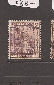 Malaya Jap Oc Perak 5c Chop SG J193b VFU (5axl)