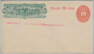 77207 - MEXICO - POSTAL HISTORY -  POSTAL STATIONERY Cover H & G #  37  Eagles