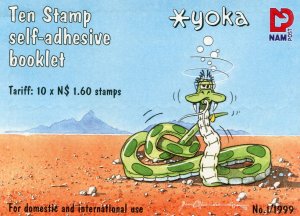 Namibia 1999 SNAKES Booklet (10) Stamps Perforated Mint (NH)