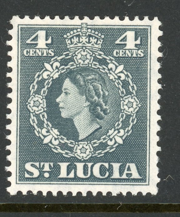 St. Lucia 160 MH 1954