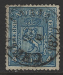 COLLECTION LOT 10125 NORWAY #14 1867 CV+$15