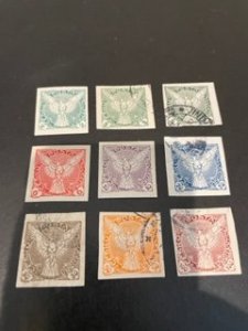 Czechoslovakia sc P1,P2,P2a,P3-P8 MH+u comp set