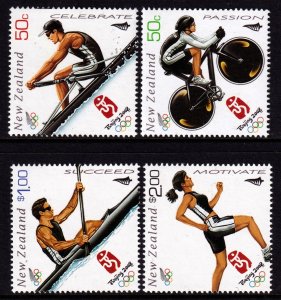 New Zealand 2008 Olympics Complete Mint MNH Set SC 2197-2200