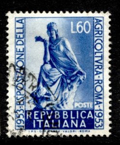 Italy #636 USED FU  SINGLE
