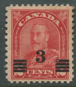 STAMP STATION PERTH Canada #191 Overprint Issue  Type II MH  CV$2.50