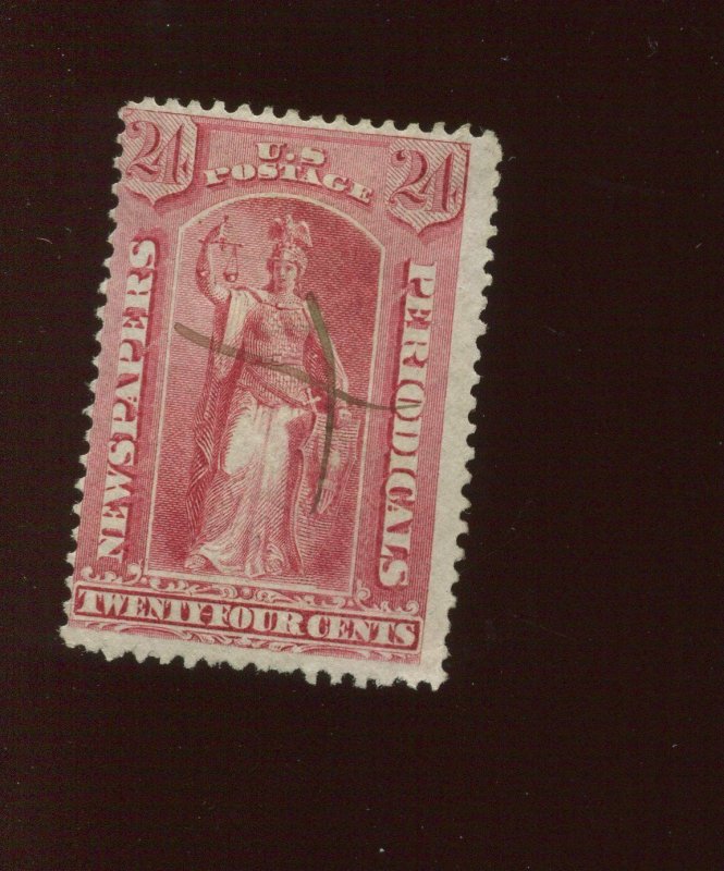 PR17 Newspaper Used Stamp  (Stock Bx 1152)