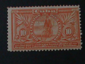 ​CUBA-1902-SC#E3 SPECIAL DELIVERY--MESSENGER MLH-VF-122 YEARS OLD-VERY RARE