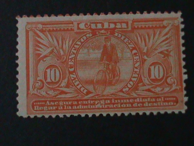 ​CUBA-1902-SC#E3 SPECIAL DELIVERY--MESSENGER MLH-VF-122 YEARS OLD-VERY RARE