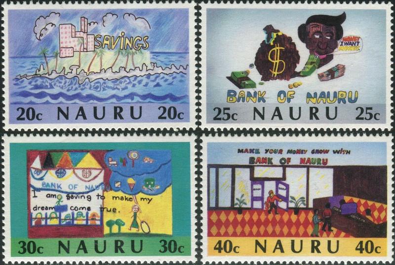 Nauru 1986 SG336-339 Bank set MNH