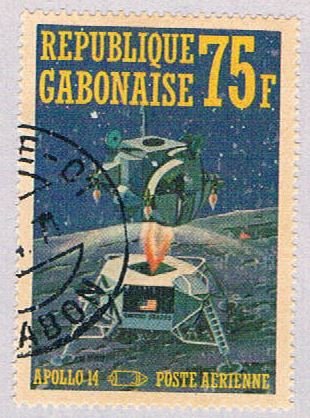 Gabon C108D Used Space 1971 (BP3584)