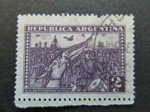 1930 A4P29F31 Argentina 2c Used-