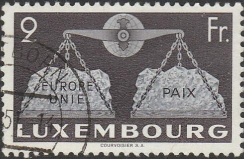 Luxembourg, , #274, Used From 1951