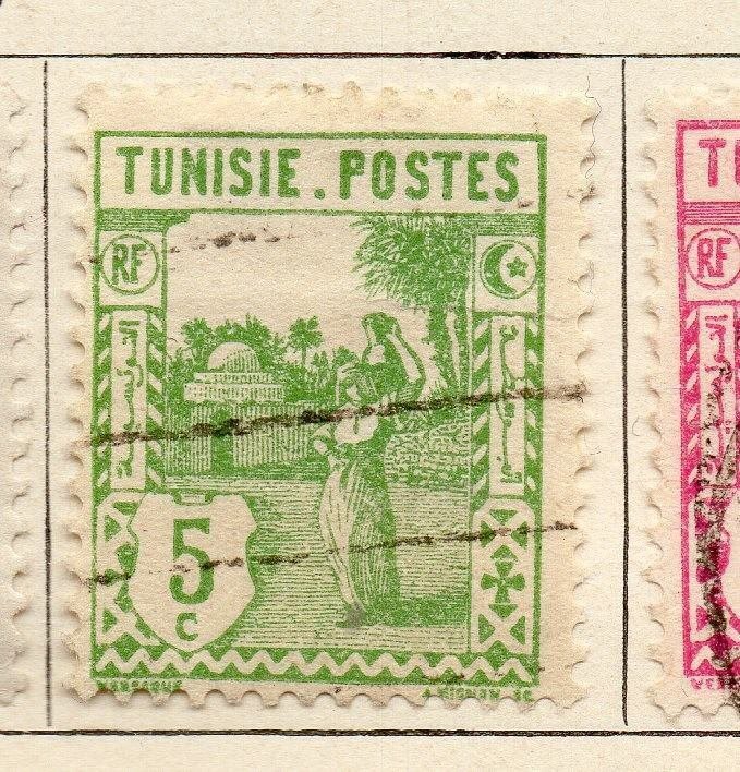 Tunisia 1926-28 Early Issue Fine Used 5c. 252670