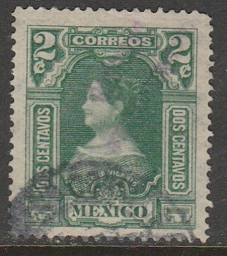 MEXICO-Monterrey 424VAR TII, 2¢ GOB.. REV PROV OVPT CONSTIT.. USED VF (986)