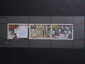 ​NETHERLAND-1984-SC#B606a- FILACENTO'84 CENTENARY OF PHLATELY MNH-S/S VF