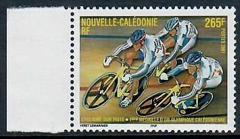 New Caledonia #884 Olympic Medal Winner/Cycling