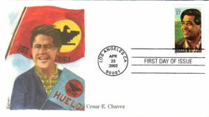 #3781 Cesar Chavez Edken FDC