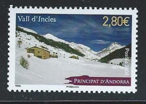 FRENCH ANDORRA mnh SC. 642