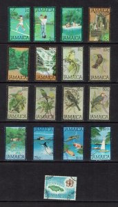 Jamaica: 1979 Definitive set, birds, golf, sailing etc, Fine Used set