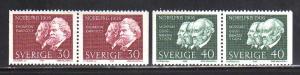 Sweden MNH sc# 712-3 Pairs Nobel Prize 2010CV $2.20