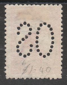 AUSTRALIA 1913 KANGAROO LARGE OS 4D USED 