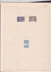 finland 1954-59  stamps page ref 18044