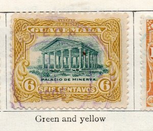 Guatemala 1902 Early Issue Fine Used 6c. NW-217048