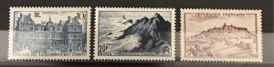 France 1946 #568,69,71, MNH, CV $1.50