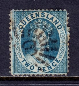 Queensland - Scott #26 - Used - Minor perf toning, pencil/rev. - SCV $6.00