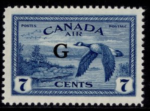 CANADA GVI SG O190, 7c blue, NH MINT. Cat £24.