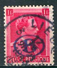 Belgium; 1941: Sc. # O30; O/Used Single Stamp