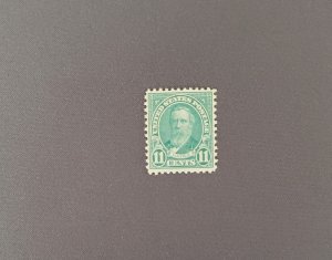 692, Hayes, Light Blue, Mint, Prev Hinged, CV $6.00